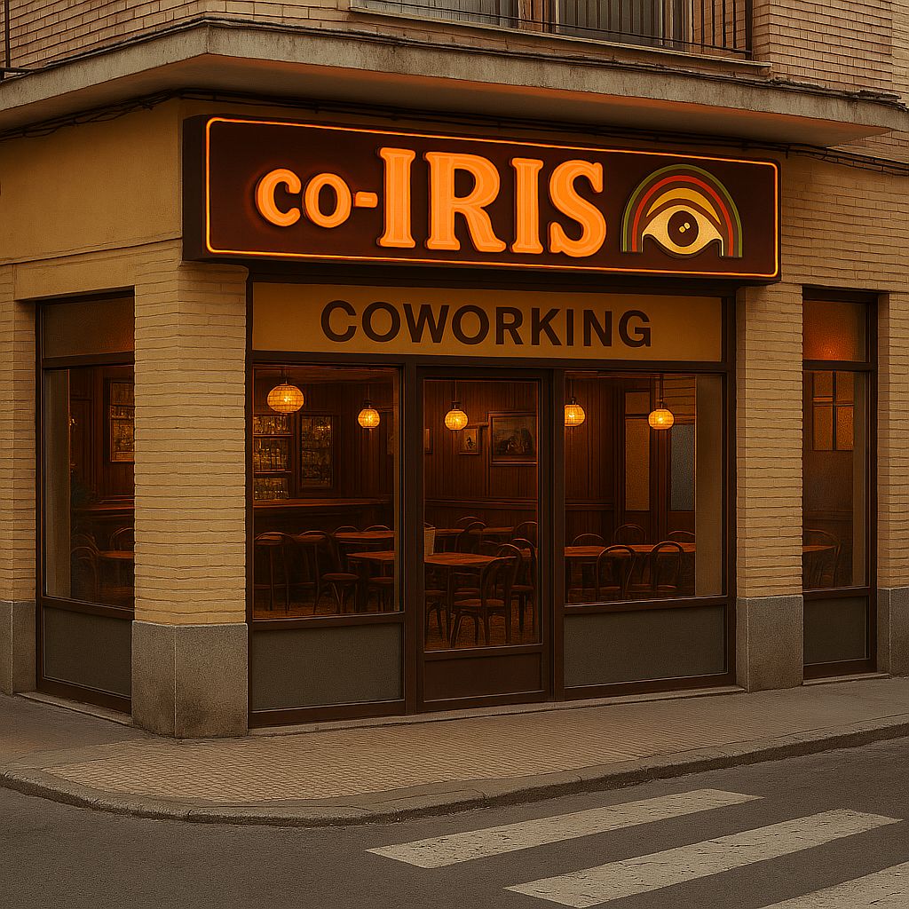 Fachada exterior de co-IRIS Coworking en Cehegín